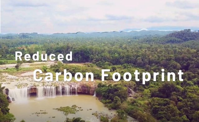 reduced carbon footprint